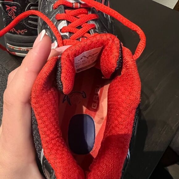 JB Rags Men shoes black/red size 8.5 - Picture 7 of 8